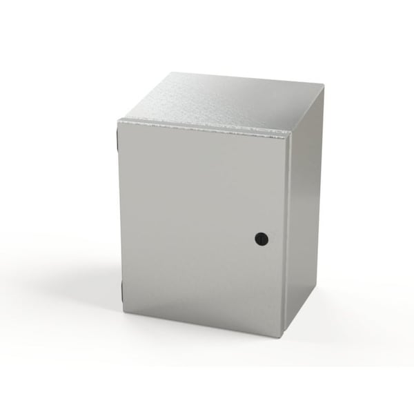 1/4 Turn Latch Electrical Enclosures, 12 in H, 8 in D, 10 in W, NEMA 3R, 4, 4X, 12, 13